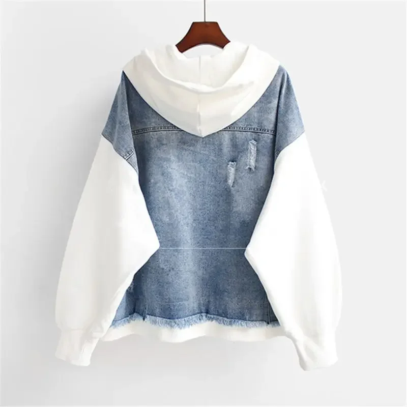 The Wanderer Denim Hoodie - Image 4