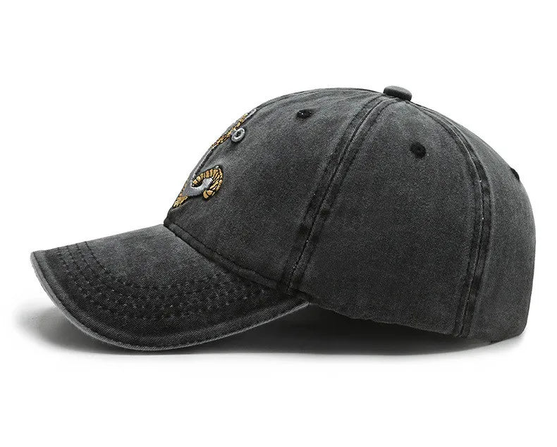 Dock Bound Washed Baseball Cap - Image 7