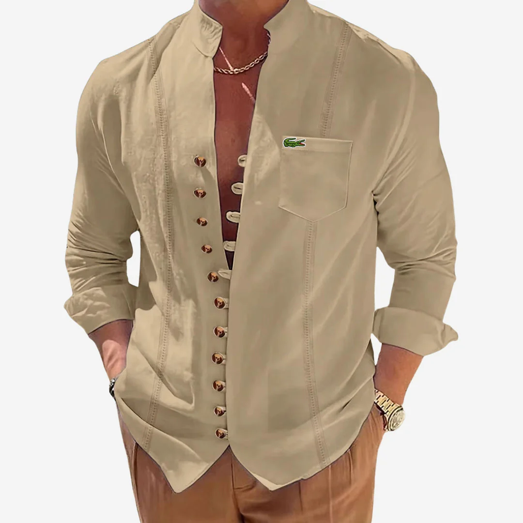 Elegant Button-Up Shirt - CLEARANCE PRICE - Image 4
