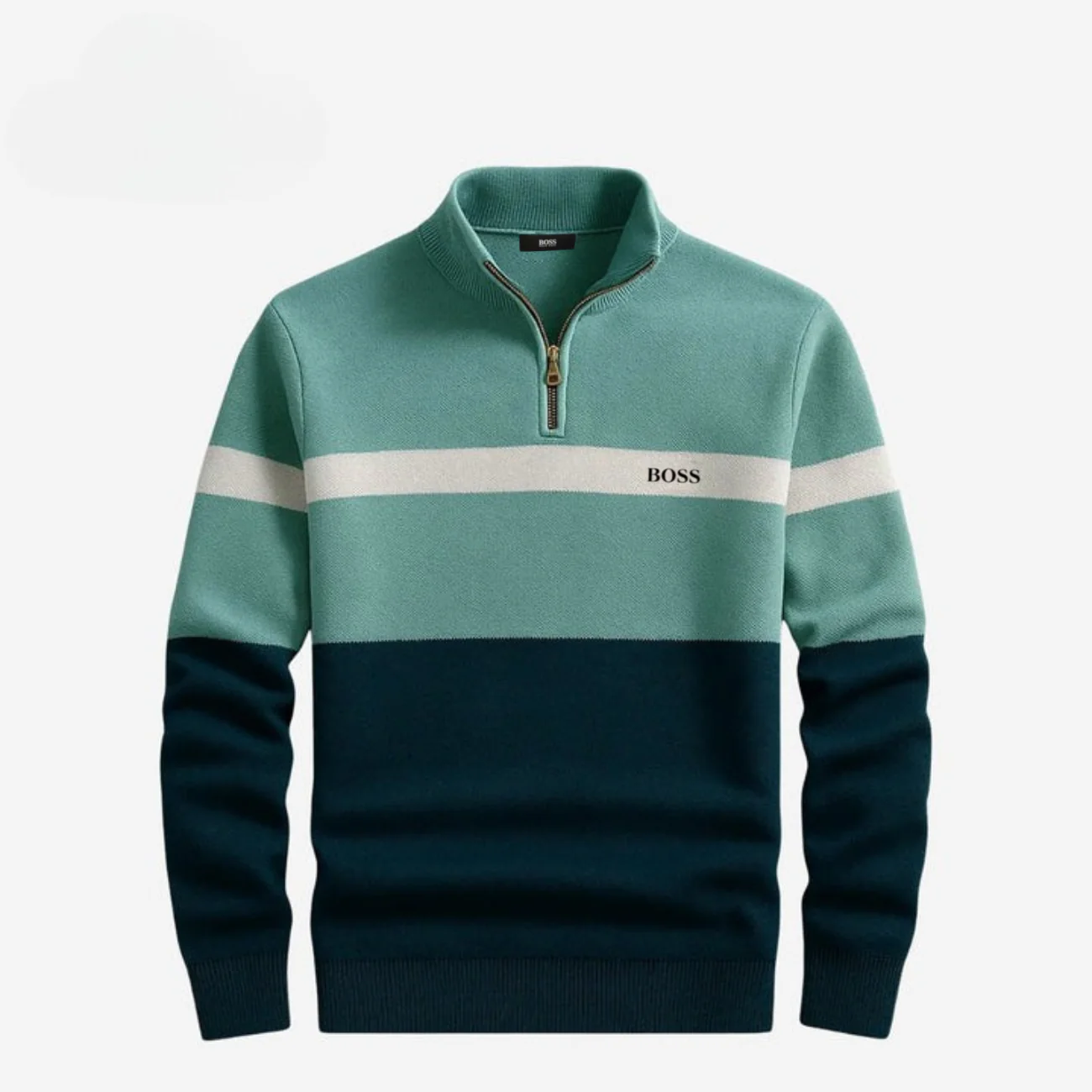 Elegant Half-Zip Sweater - CLEARANCE PRICE - Image 3