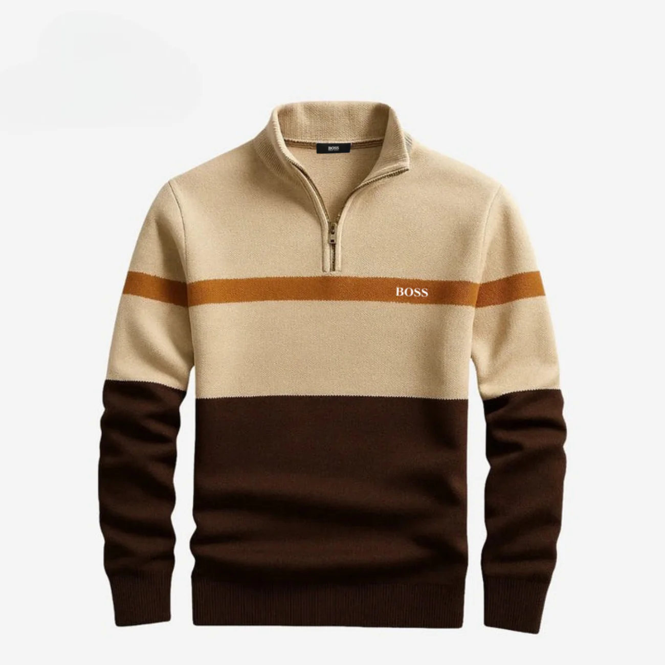 Elegant Half-Zip Sweater - CLEARANCE PRICE - Image 4