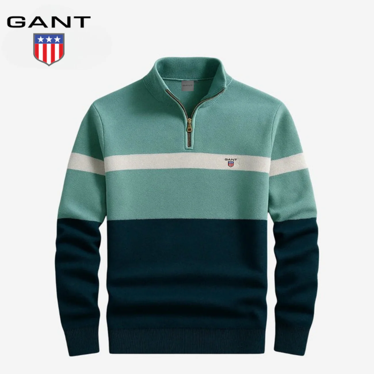 Elegant Half-Zip Sweater || CLEARANCE PRICE - Image 3