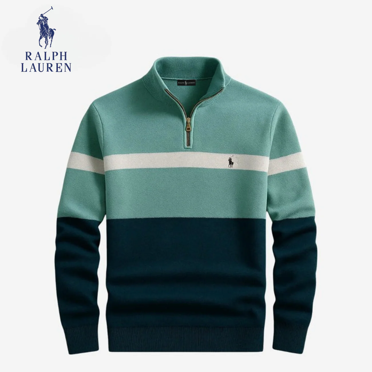 Elegant Half-Zip Sweater || CLEARANCE PRICE - Image 3