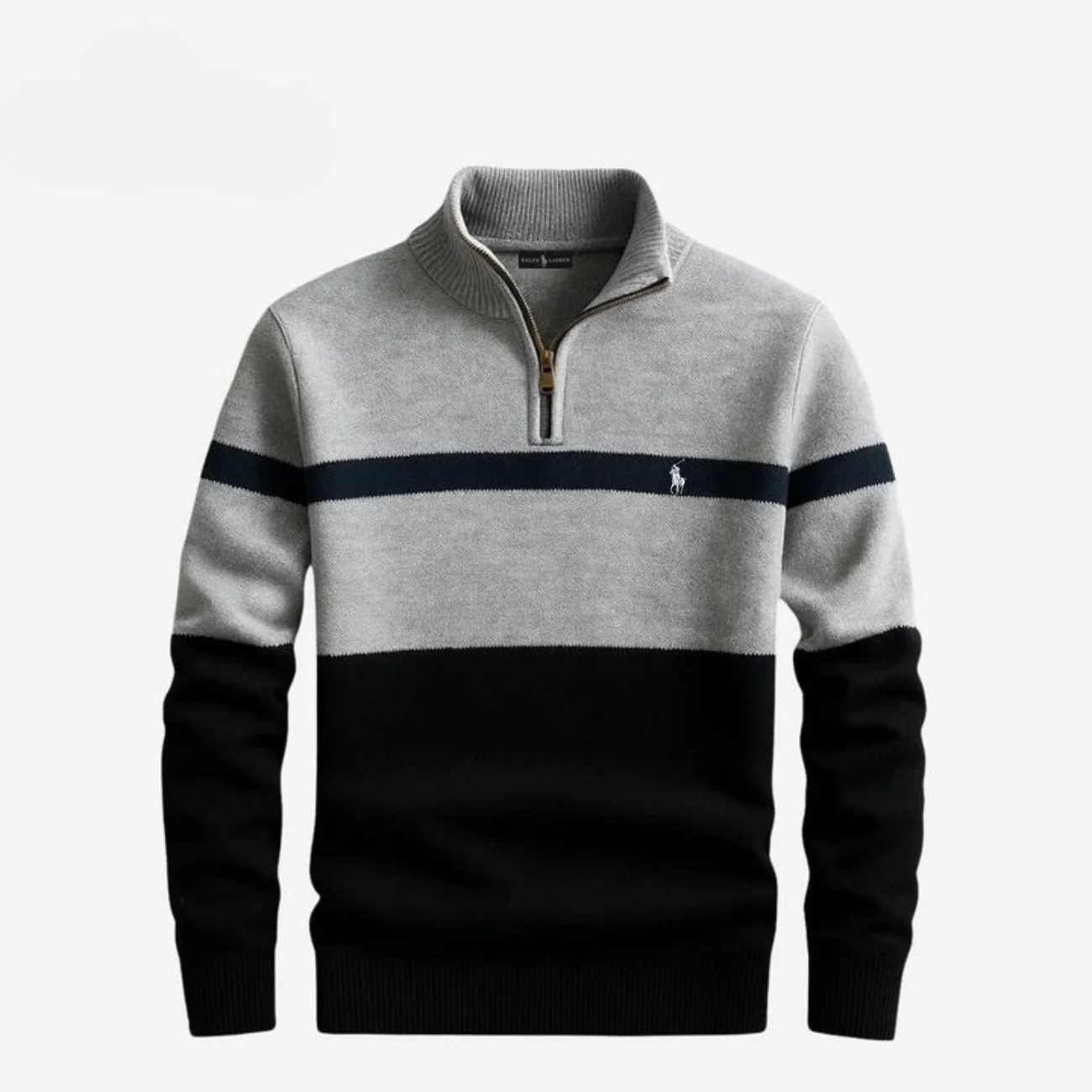 Elegant Half-Zip Sweater - CLEARANCE PRICE - Image 2