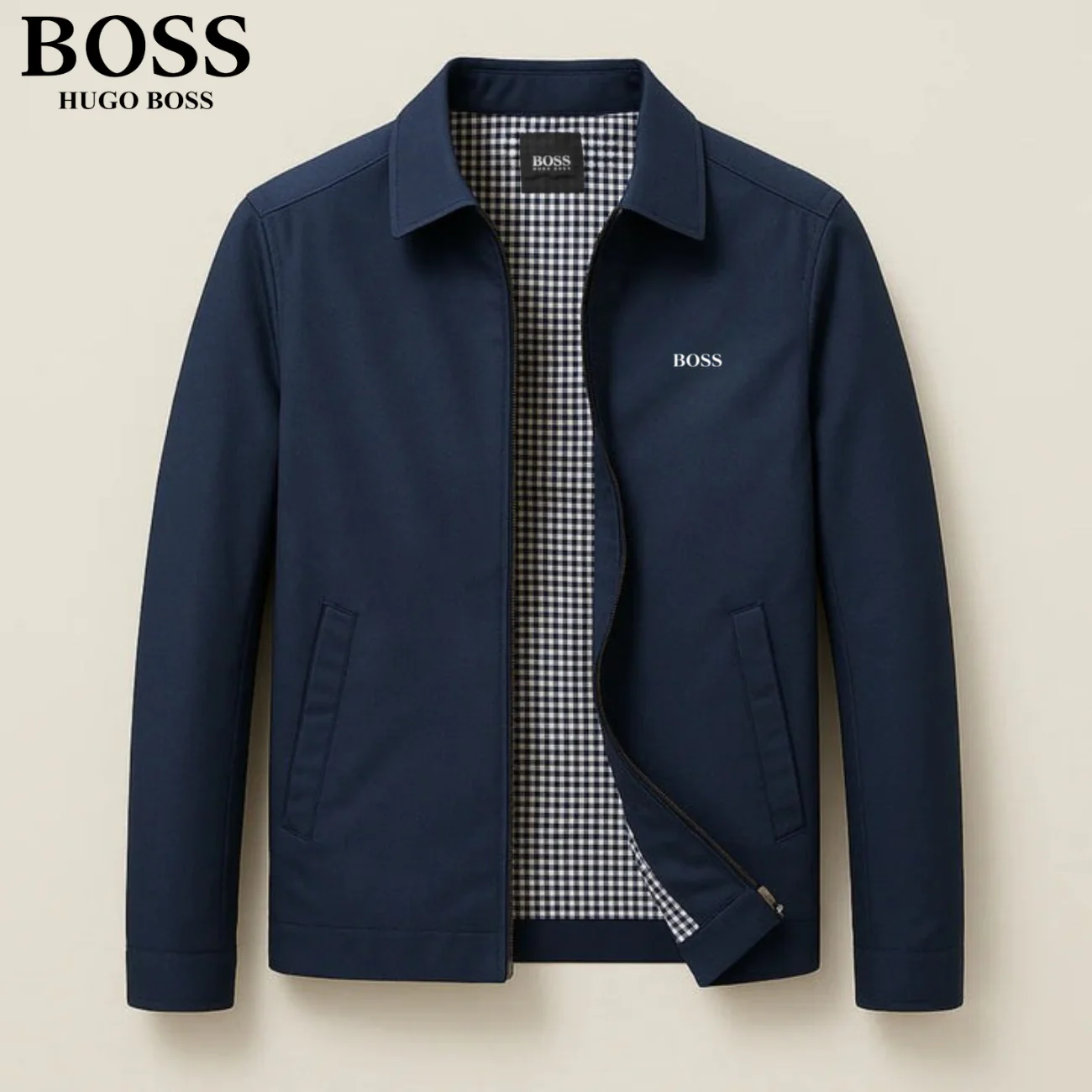 Elegant Jacket with Zip - CLEARANCE SALE - Image 2