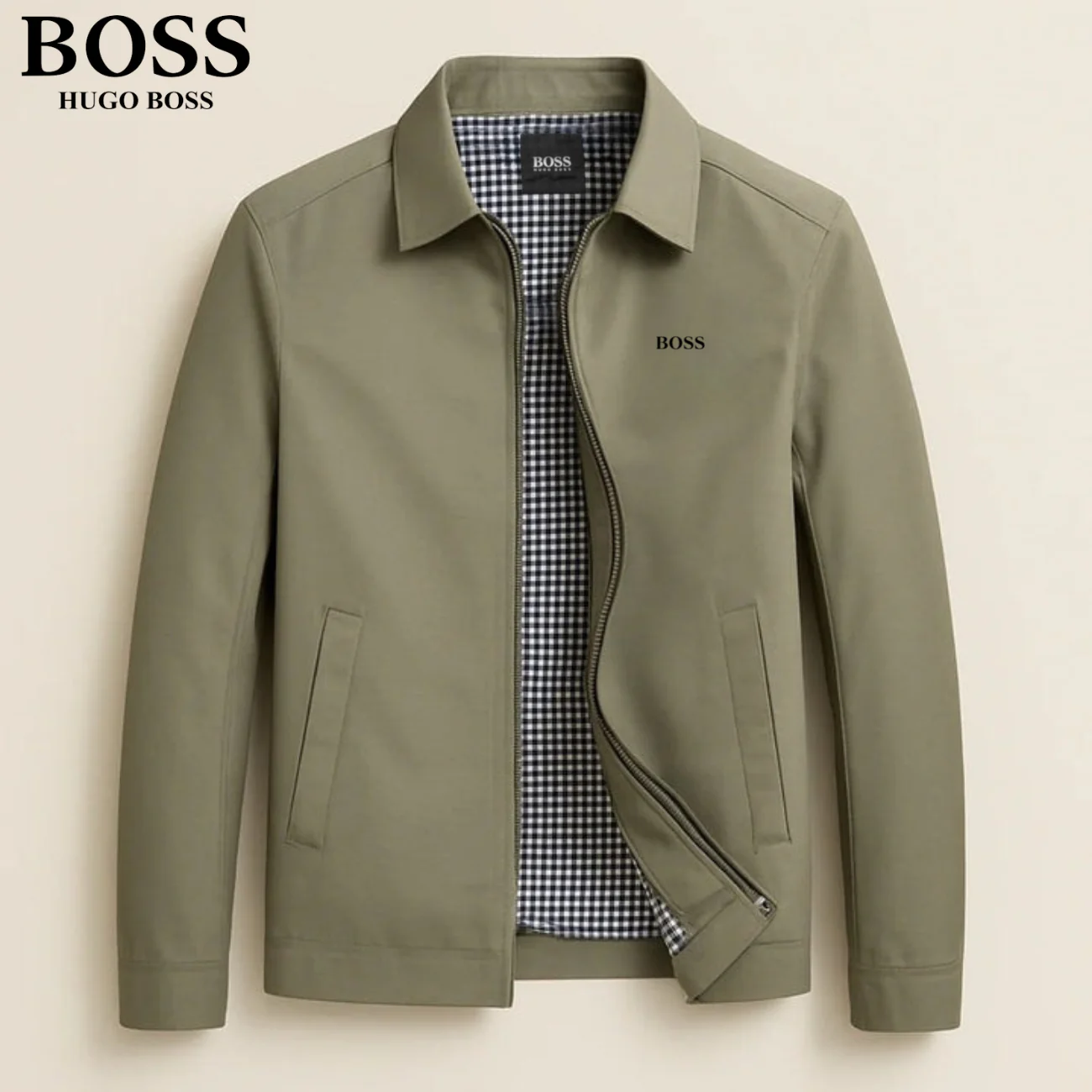 Elegant Jacket with Zip - CLEARANCE SALE - Image 3