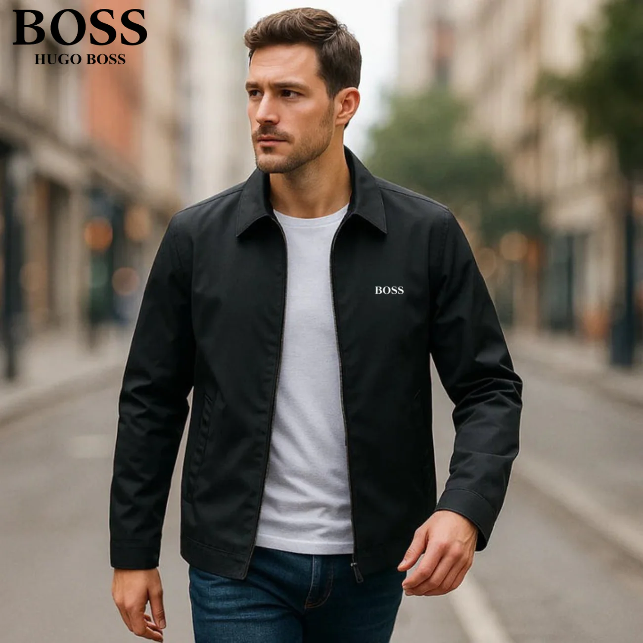 Elegant Jacket with Zip - CLEARANCE SALE - Image 4