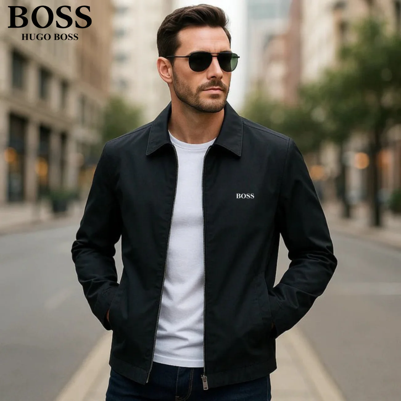 Elegant Jacket with Zip - CLEARANCE SALE - Image 9