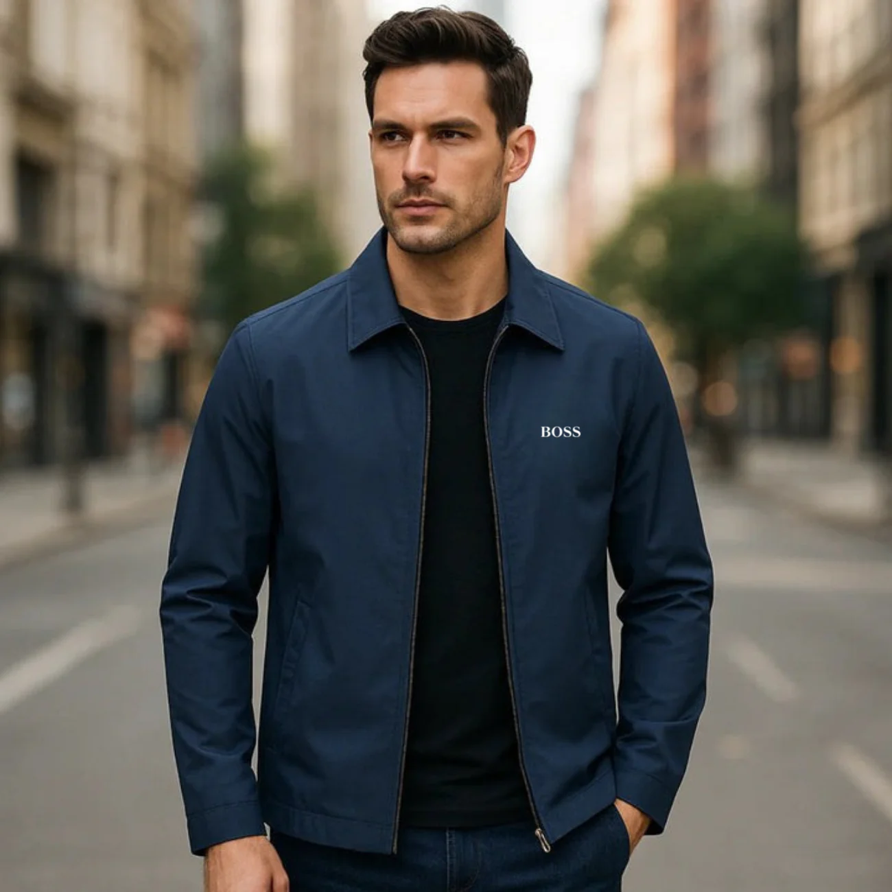 Elegant Jacket with Zip - CLEARANCE SALE - Image 5