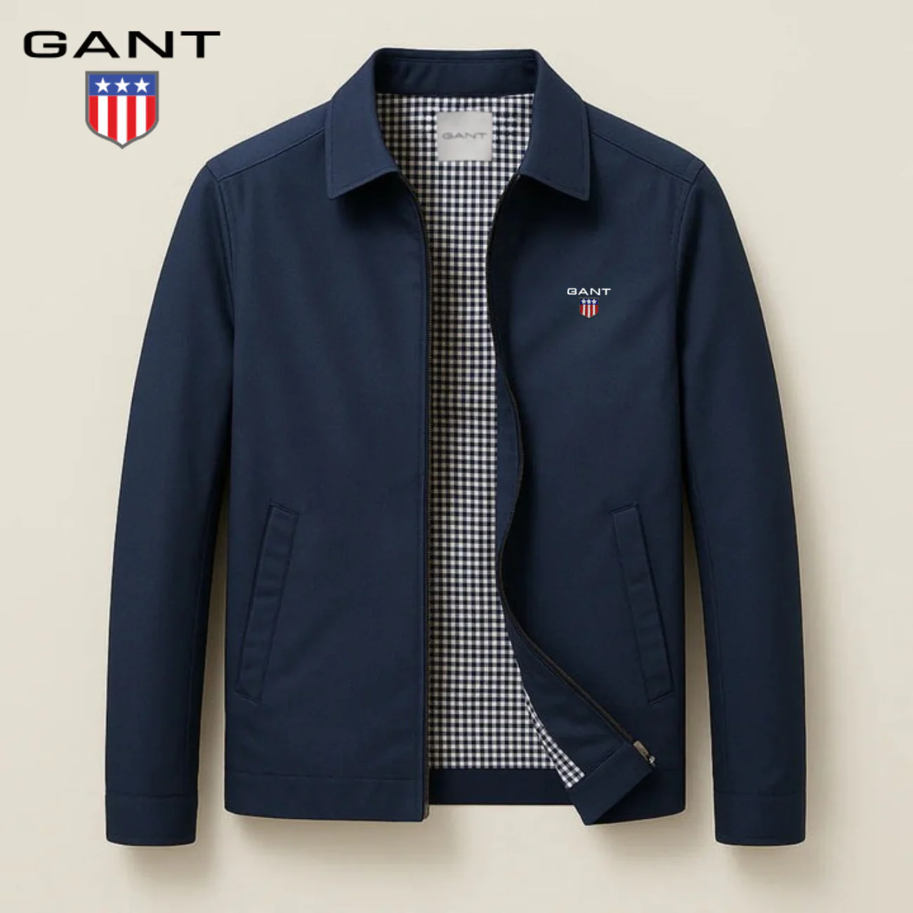 Elegant Jacket with Zip - CLEARANCE SALE - Image 2