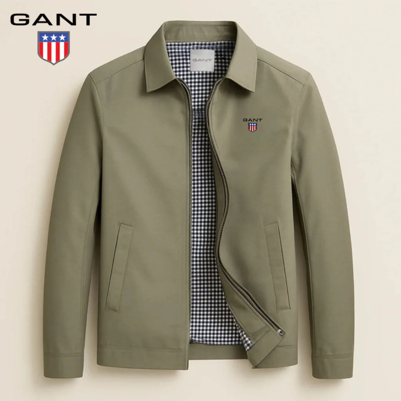 Elegant Jacket with Zip - CLEARANCE SALE - Image 3