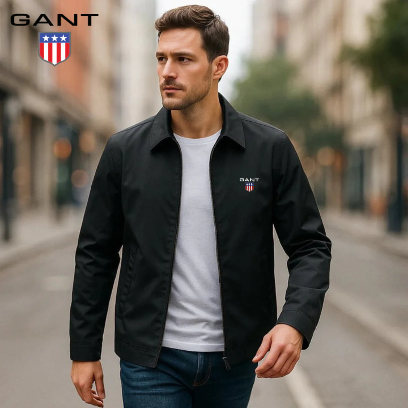 Elegant Jacket with Zip - CLEARANCE SALE - Image 4
