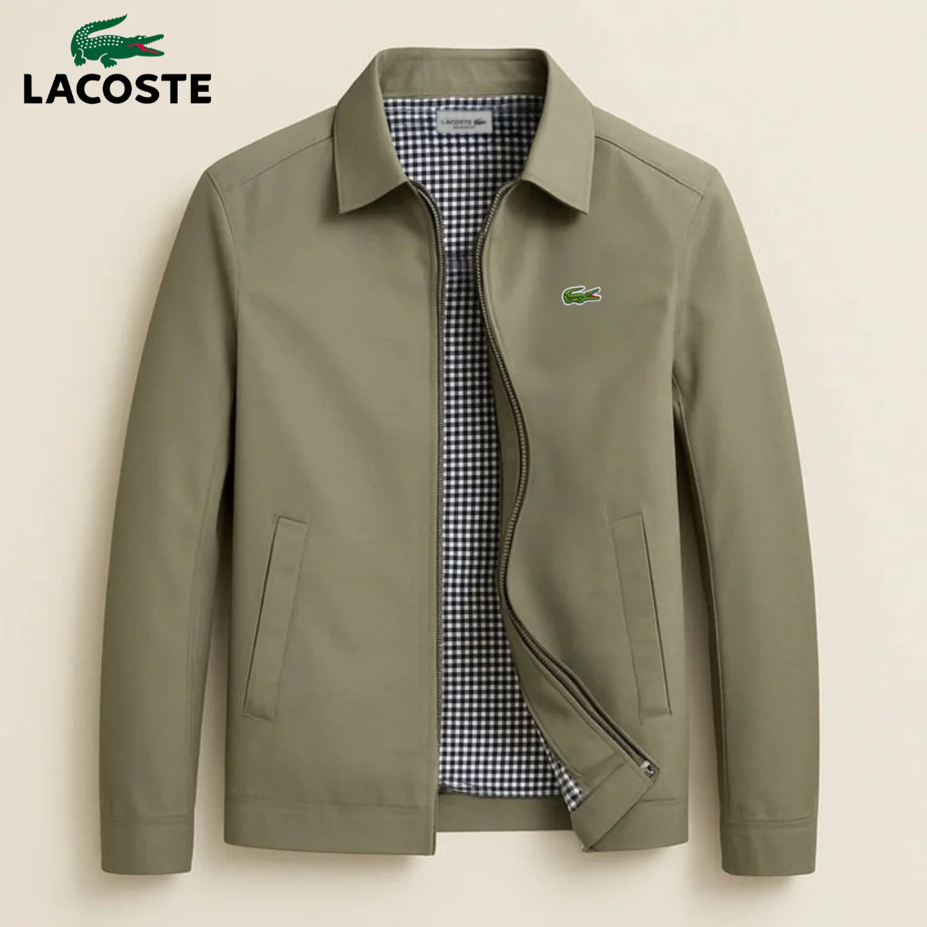 Elegant Jacket with Zip - CLEARANCE SALE - Image 3