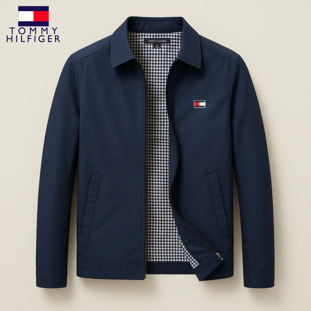 Elegant Jacket with Zip - CLEARANCE SALE - Image 2