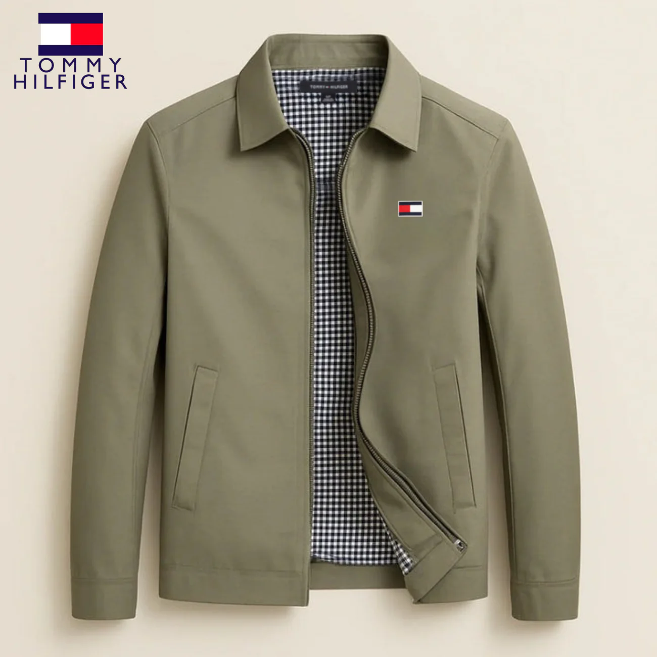 Elegant Jacket with Zip - CLEARANCE SALE - Image 3