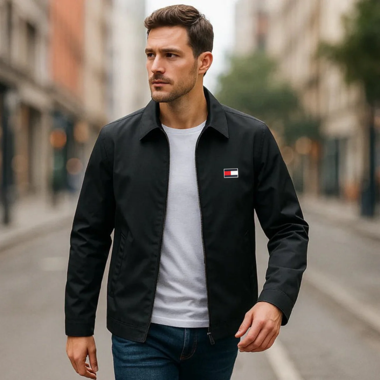 Elegant Jacket with Zip - CLEARANCE SALE - Image 4
