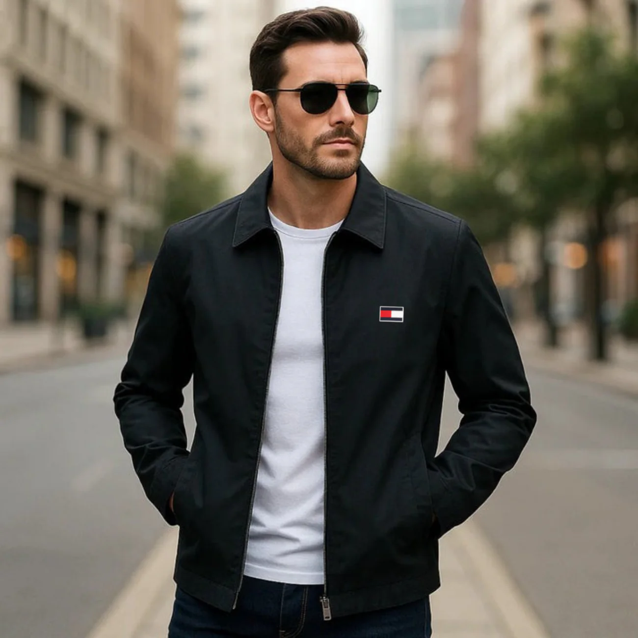 Elegant Jacket with Zip - CLEARANCE SALE - Image 9