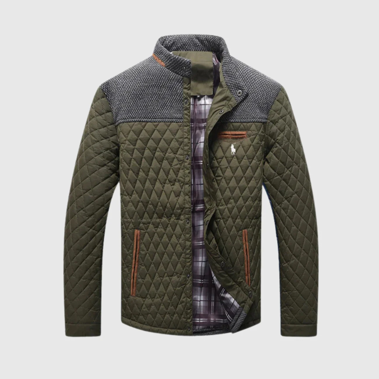 Elegant Quilted Jacket - Image 3