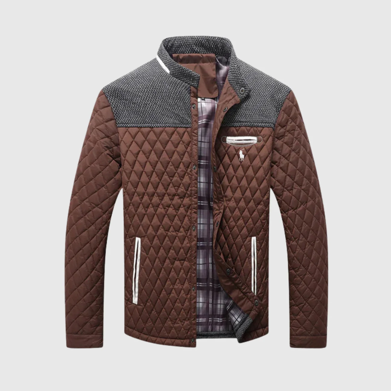 Elegant Quilted Jacket - Image 4