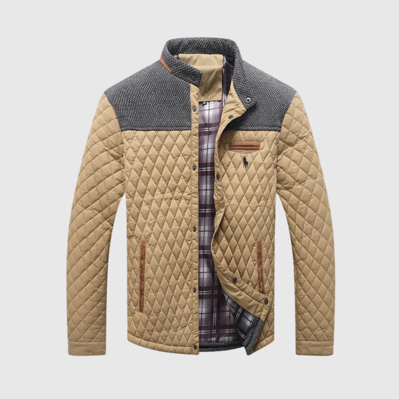 Elegant Quilted Jacket - Image 5