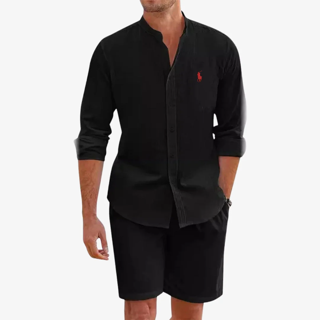 Elegant Shirt & Shorts Set - CLEARANCE SALE - Image 2