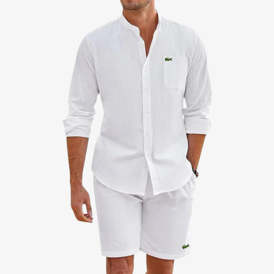 Elegant Shirt & Shorts Set - CLEARANCE - Image 10