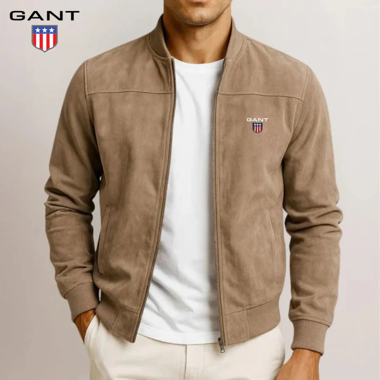 Elegant Suede Jacket || SALE PRICE