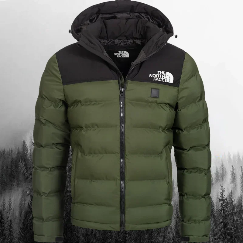 Elegant Warm Jacket with Zip - Image 2
