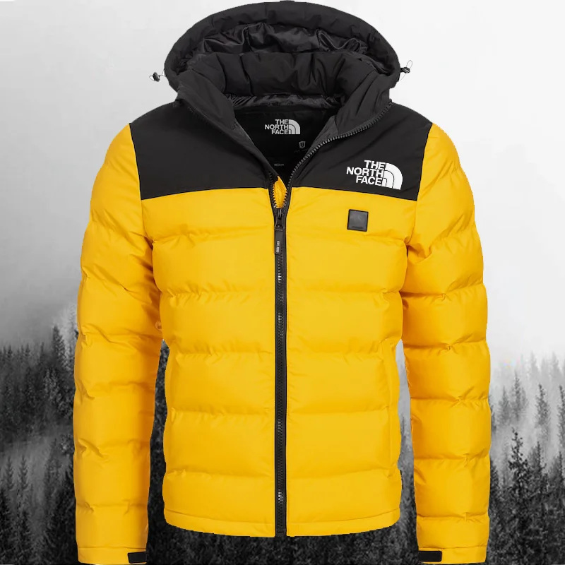 Elegant Warm Jacket with Zip - Image 3