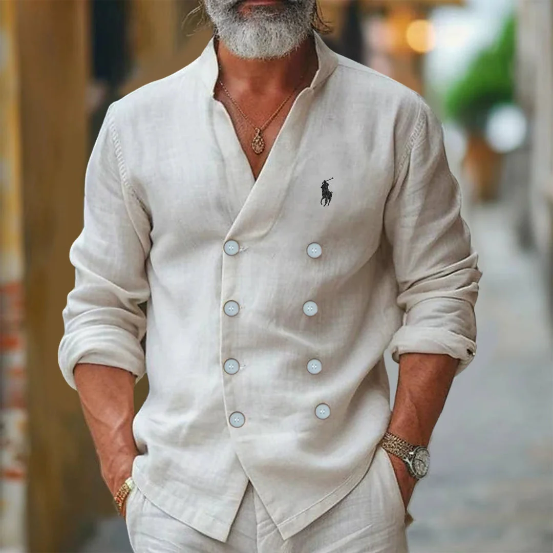 Elegant Wrap Shirt - CLEARANCE PRICE