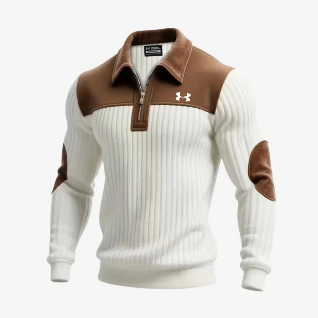 Elegant Zip Collar Sweater - Clearance Sale - Image 3