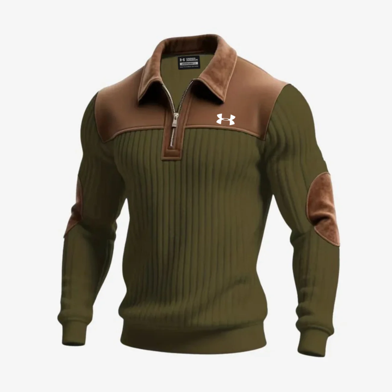 Elegant Zip Collar Sweater - Clearance Sale - Image 4