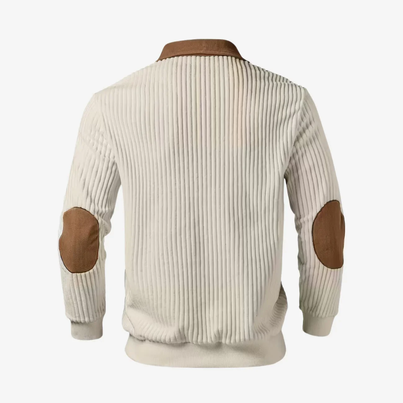 Elegant Zip Collar Sweater - Clearance Sale - Image 5