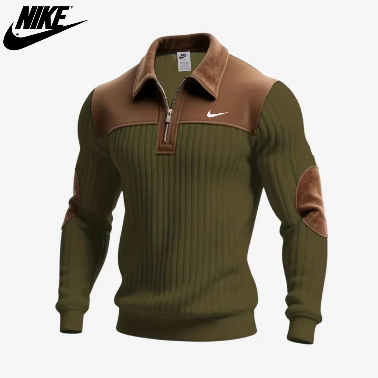 Elegant Zip Collar Sweater || Clearance Sale - Image 4