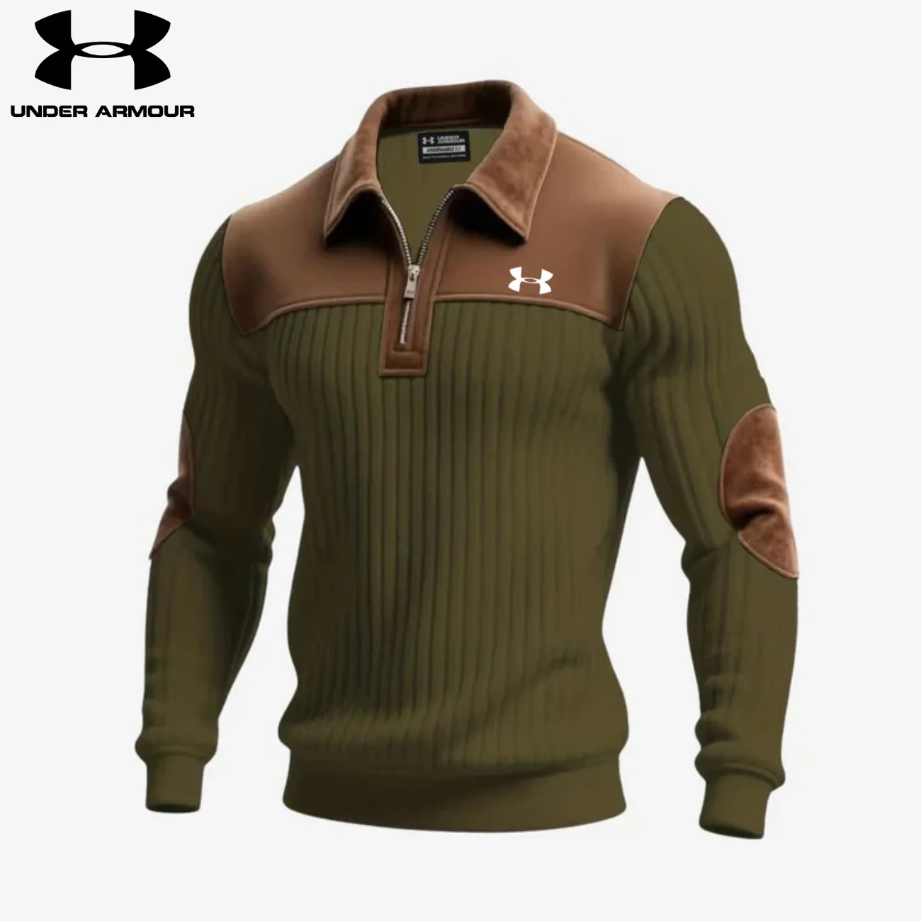 Elegant Zip Collar Sweater || Clearance Sale - Image 4