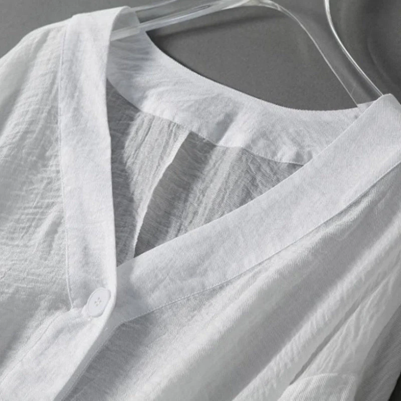 ELLA LINEN BLOUSE - Image 3