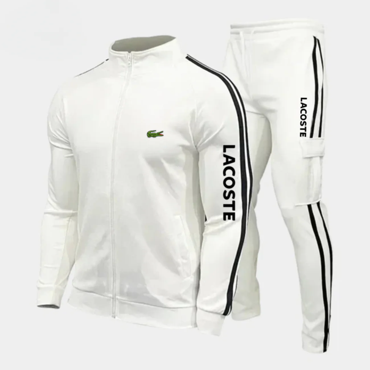 Relaxed Zip-Up Tracksuit - CLEARANCE PRICE - Image 6