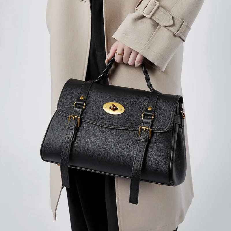 Eryn Genuine Leather Tote Bag - Image 7