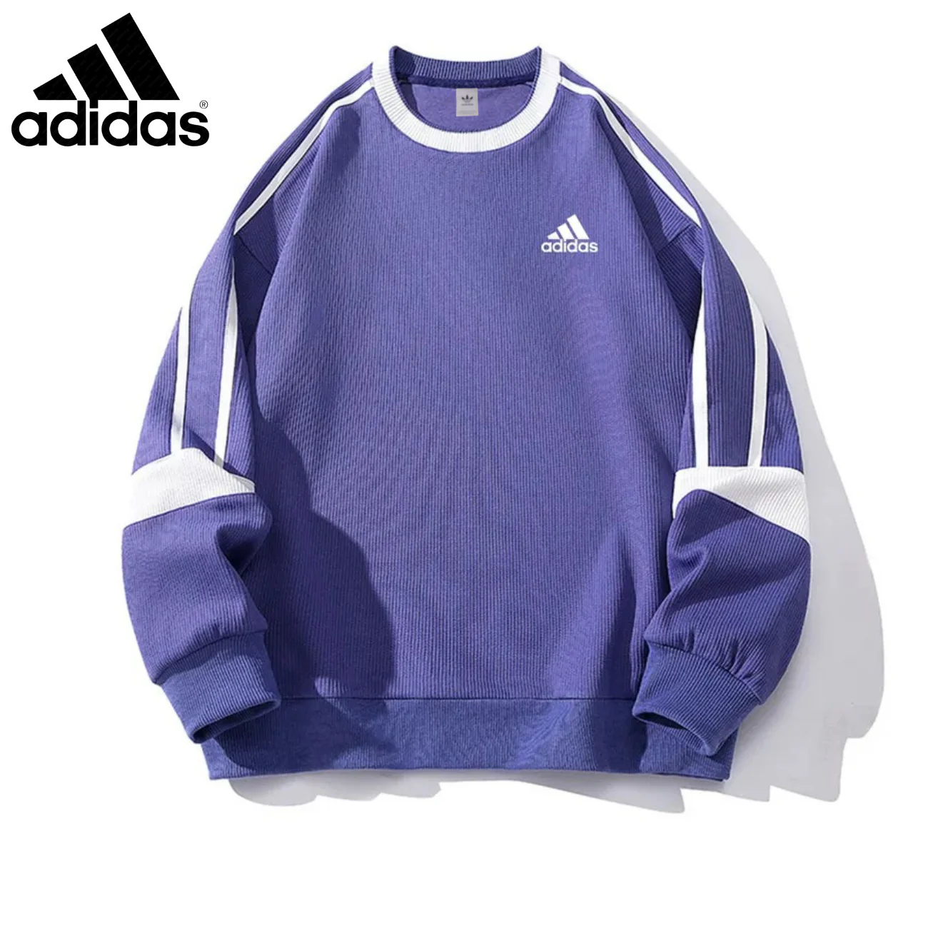 Essential Ribbed Sweatshirt || Clearance Sale - Image 3