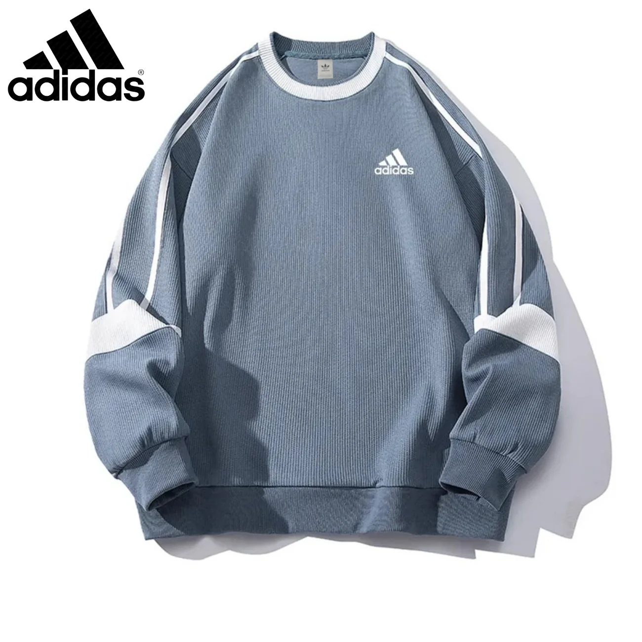 Essential Ribbed Sweatshirt || Clearance Sale - Image 4