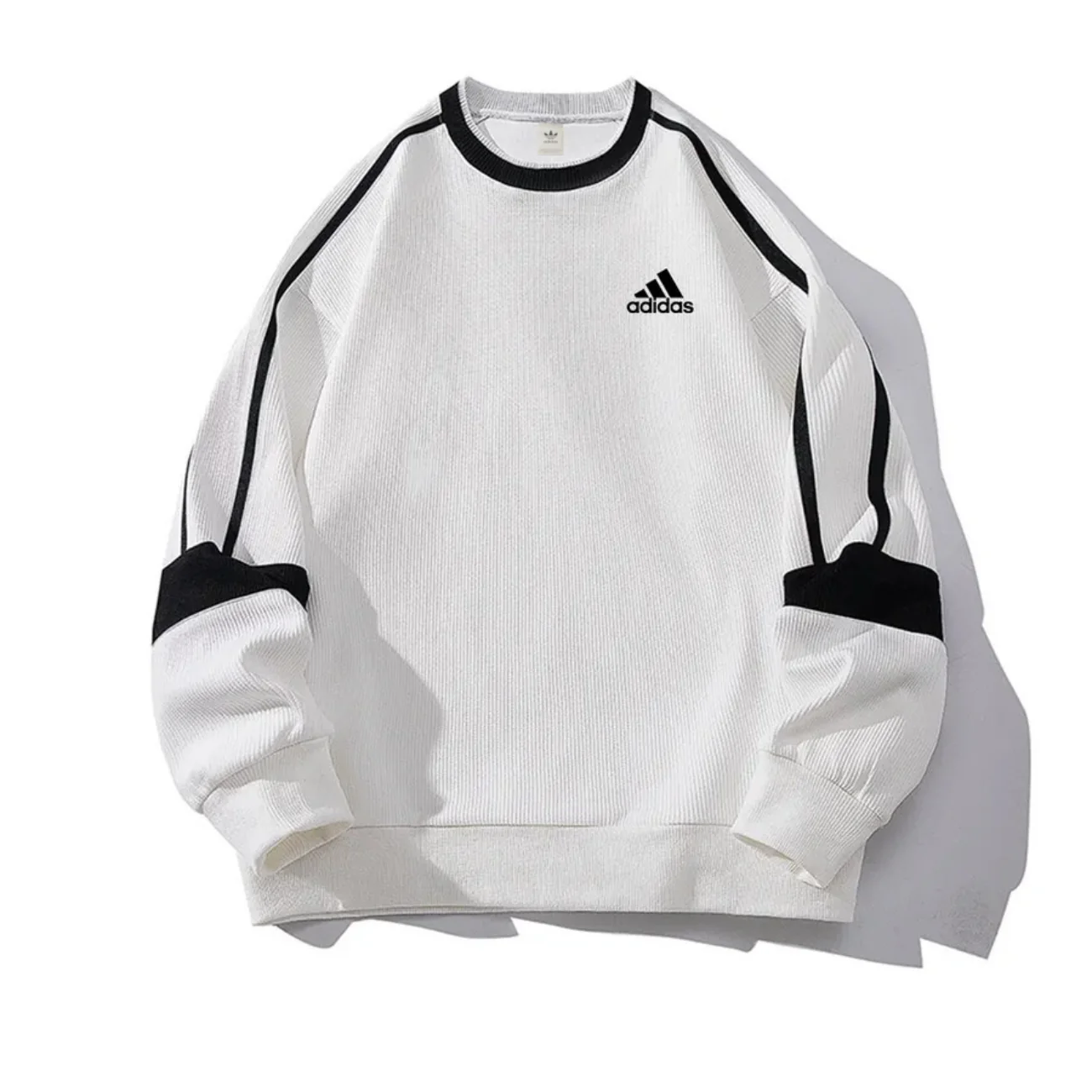 Essential Ribbed Sweatshirt || Clearance Sale - Image 2