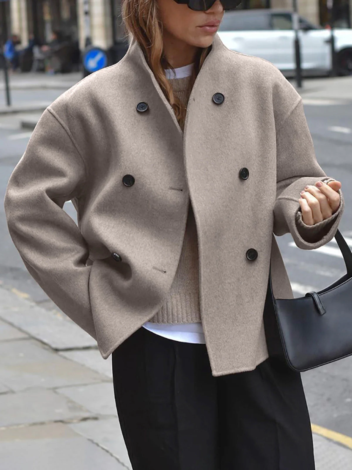 Evelyn – Women’s Wool Double-Breasted Coat