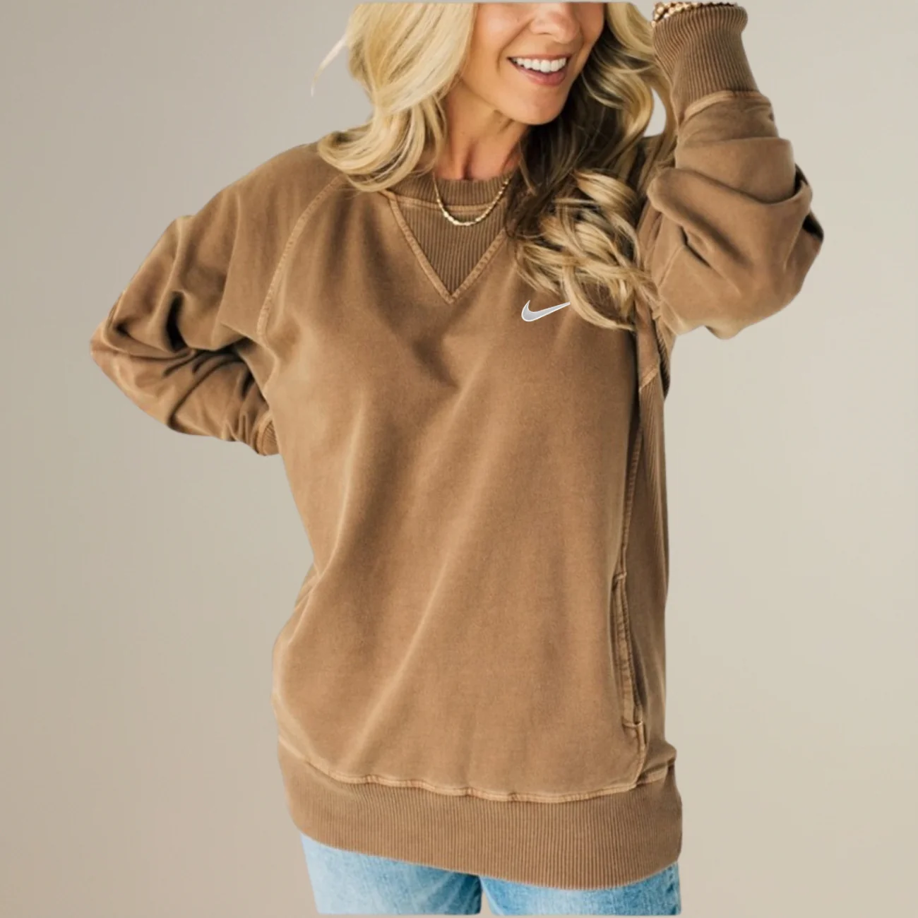 Faded Casual Sweater - CLEARANCE SALE - Image 6