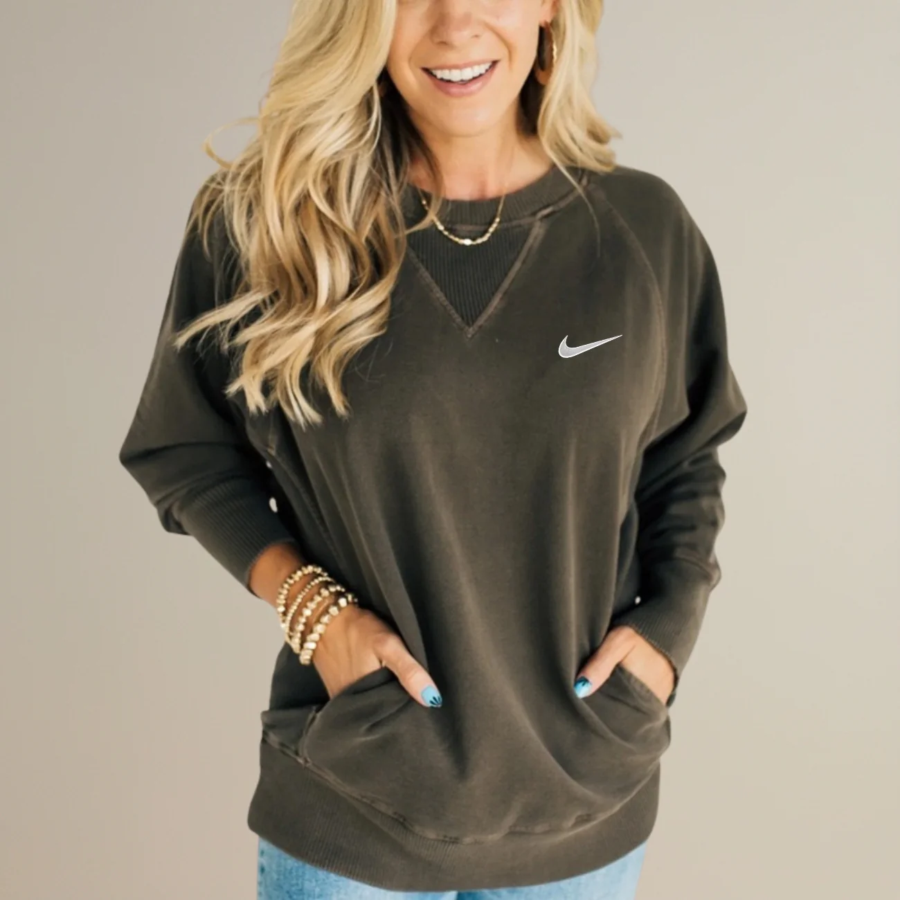 Faded Casual Sweater - CLEARANCE SALE - Image 7