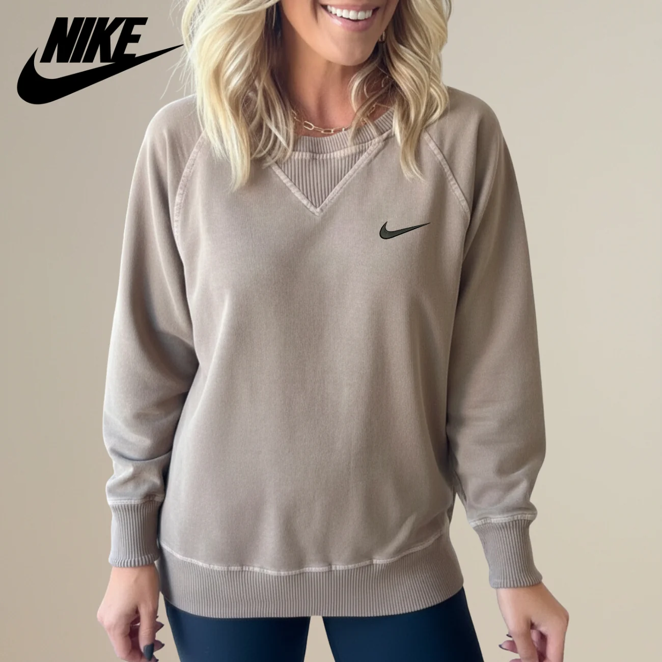 Faded Casual Sweater || CLEARANCE SALE - Image 4