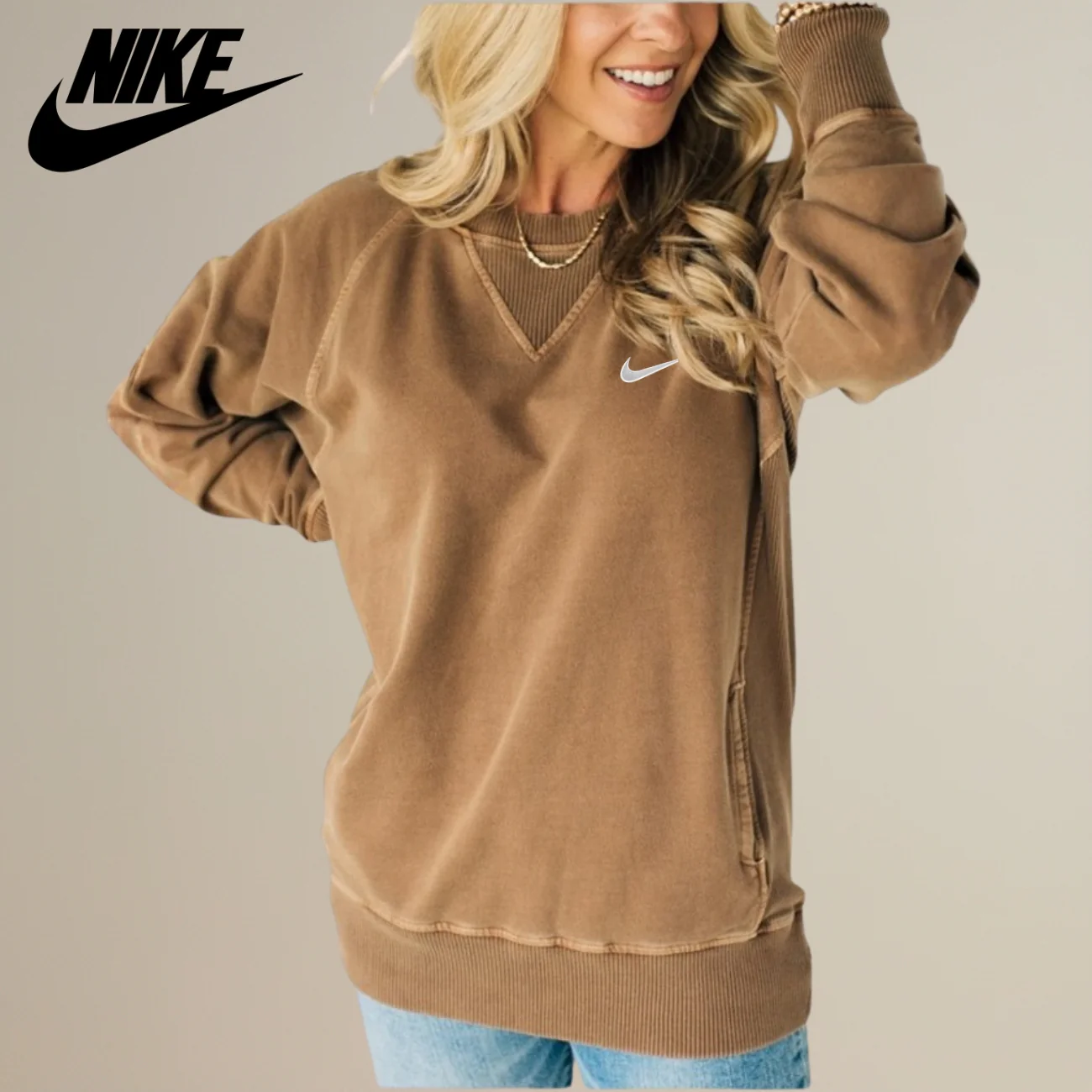 Faded Casual Sweater || CLEARANCE SALE - Image 6