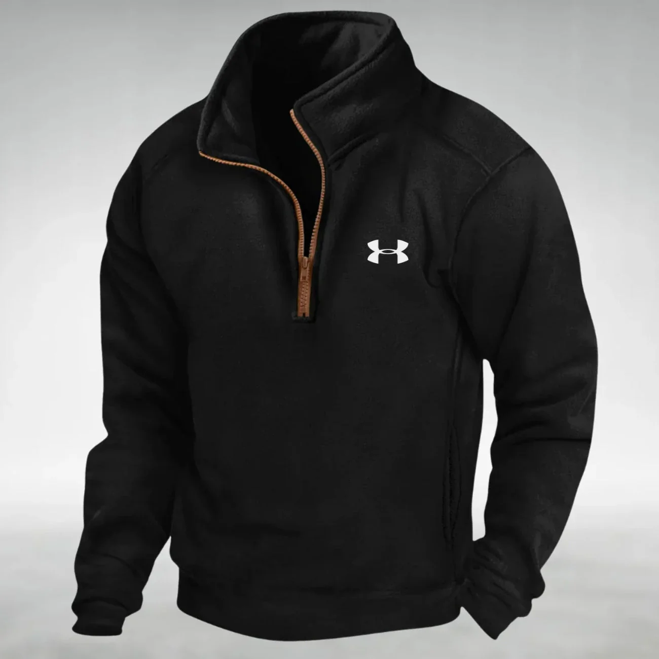 Fleece Half-Zip Sweater - SALE - Image 2