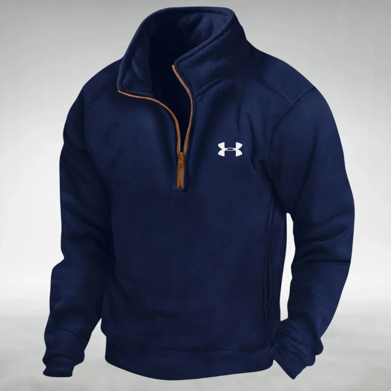 Fleece Half-Zip Sweater - SALE - Image 3