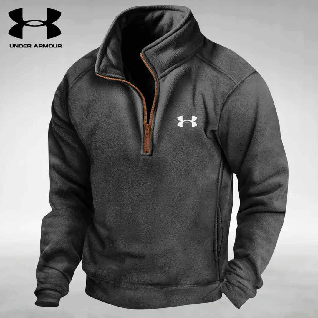 Fleece Half-Zip Sweater || SALE - Image 4