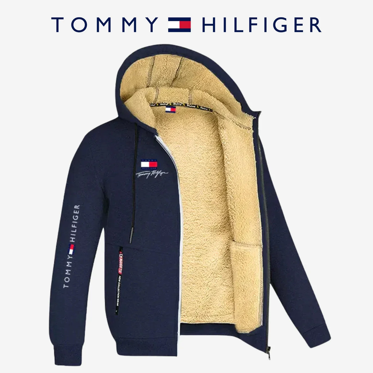 Fleece Lined Zip Hoodie ~ CLEARANCE SALE ~